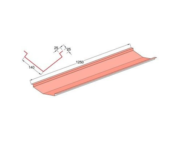 Ендова черепицы AeroDek