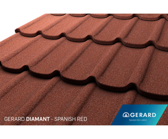 Композитная черепица Gerard Diamant Spanish Red