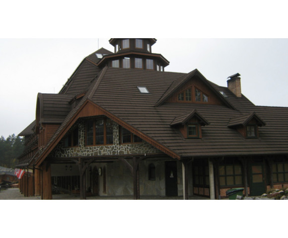 Композитная черепица Gerard Shake Chestnut