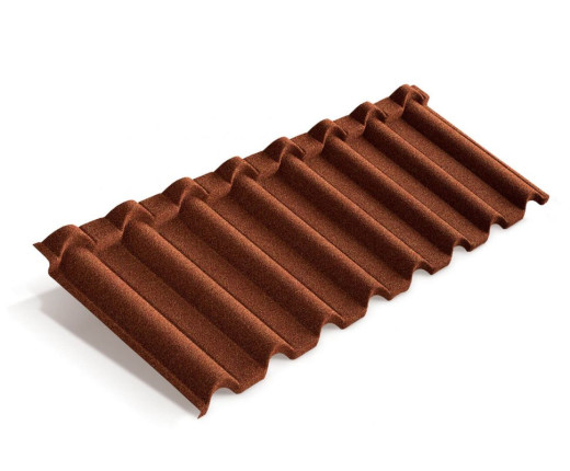 Композитная черепица Metrotile MetroGallo Терракотовый