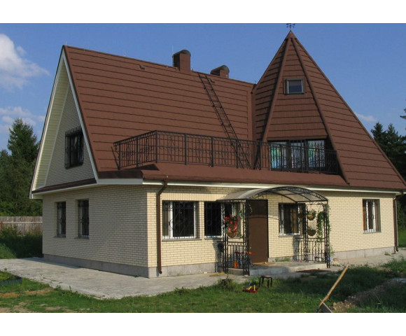 Композитная черепица Metrotile MetroShake II Кофе