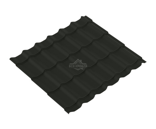 Лист волновой Monterrey 0.45 Texture RAL 9005