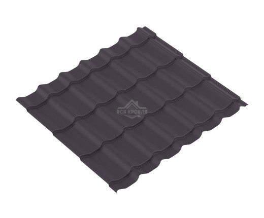 Лист волновой Monterrey 0.4 Полиэстер RAL 8019