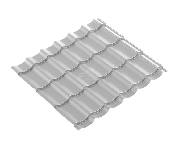 Лист волновой Monterrey 0.45 Полиэстер RAL 9006