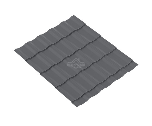 Лист волновой KRONA 0.45 Texture RAL 7024