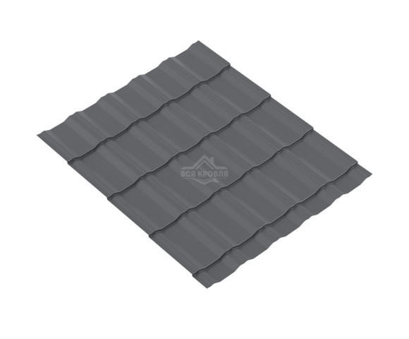 Лист волновой KRONA 0.45 Texture RAL 7024