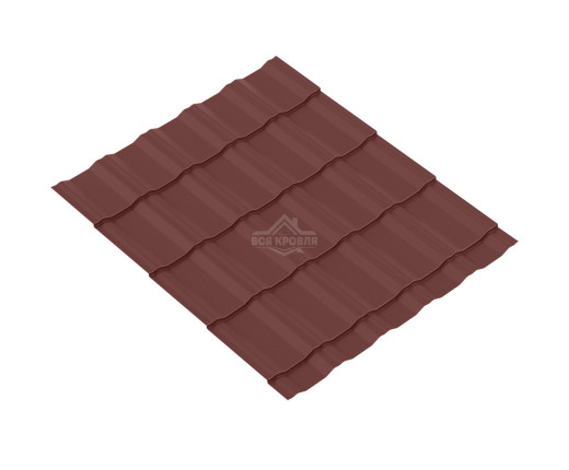 Лист волновой Супер KRONA 0.45 Texture RAL 8017