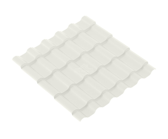 Металлочерепица Супер BARSA 0.5 Полиэстер RAL 9002