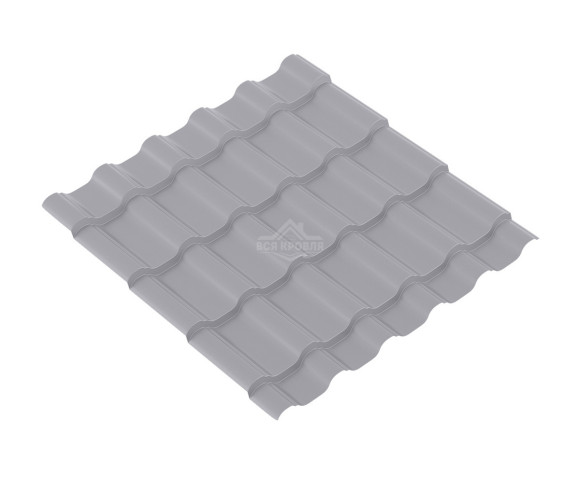 Металлочерепица BARSA 0.5 Полиэстер RAL 7004