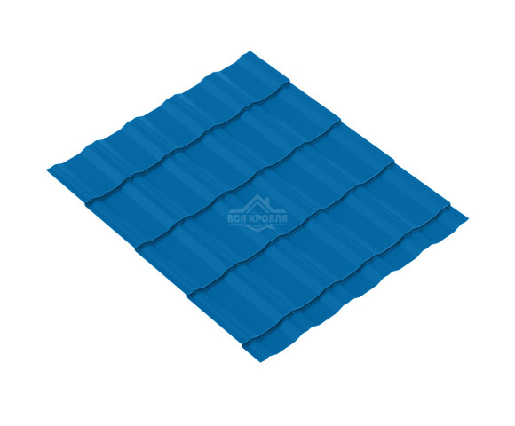 Металлочерепица KRONA 0.5 Полиэстер RAL 5005