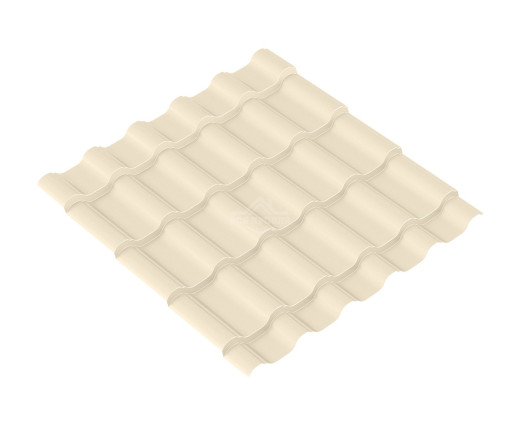 Металлочерепица BARSA 0.5 Полиэстер RAL 1015