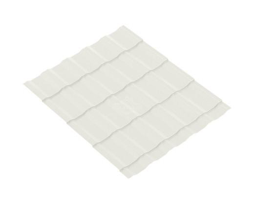 Металлочерепица KRONA 0.5 Полиэстер RAL 9002