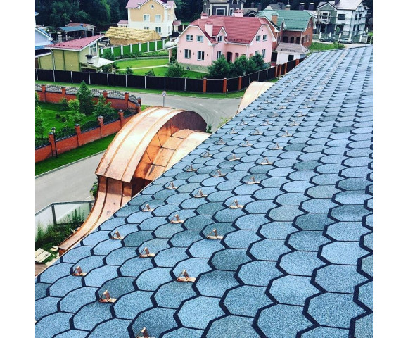 Гибкая черепица Certainteed Carriage House victorian blue