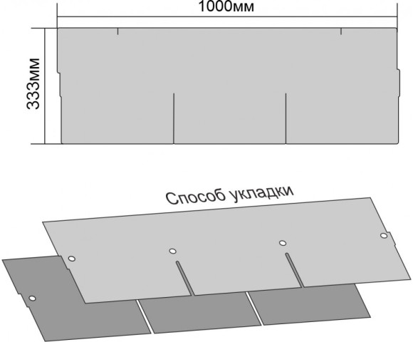 Гибкая черепица Quiet title Brick черный
