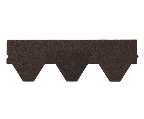 Гибкая черепица Quiet title Rombica Коричневый