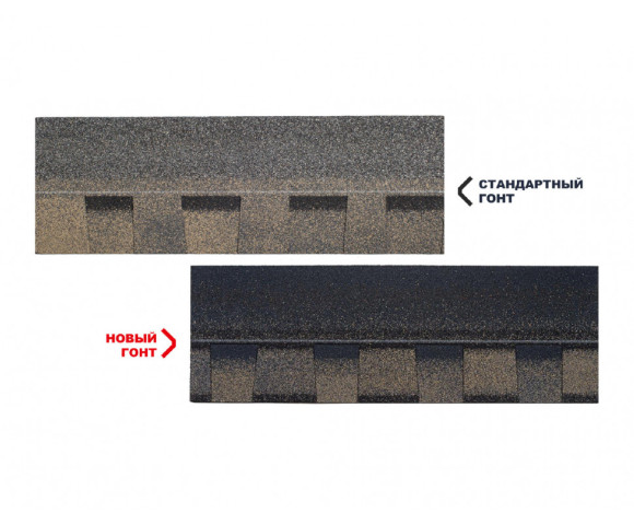 Гибкая черепица Технониколь Shinglas Блюз Даллас