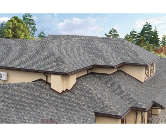 Гибкая черепица Технониколь Shinglas Джаз Индиго