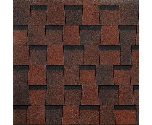 Ламинированная черепица Docke Dragon Standart Красный