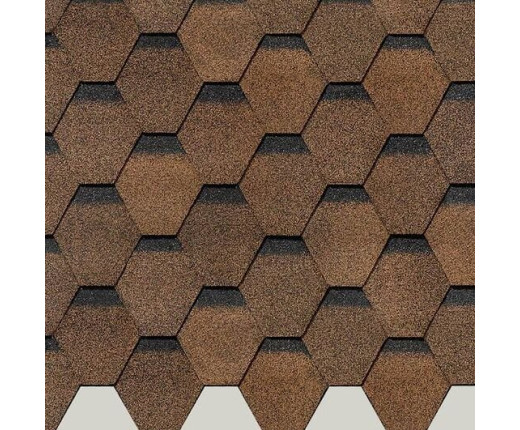 Мягкая кровля Docke Europa Карат Коричневый