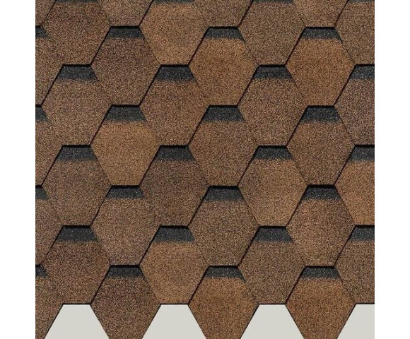 Мягкая кровля Docke Europa Карат Коричневый