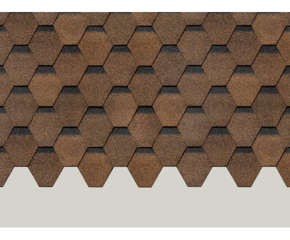 Мягкая кровля Docke Europa Карат Коричневый