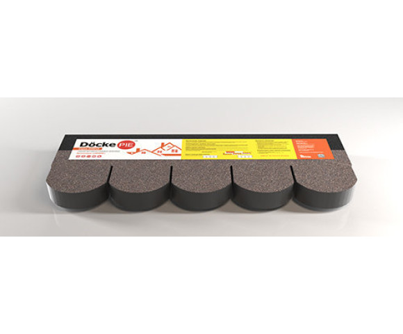 Мягкая кровля Docke Standart Кольчуга Коричневый