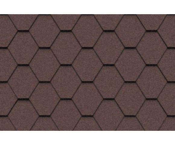 Мягкая кровля Икопал Плано Натур Коричневый