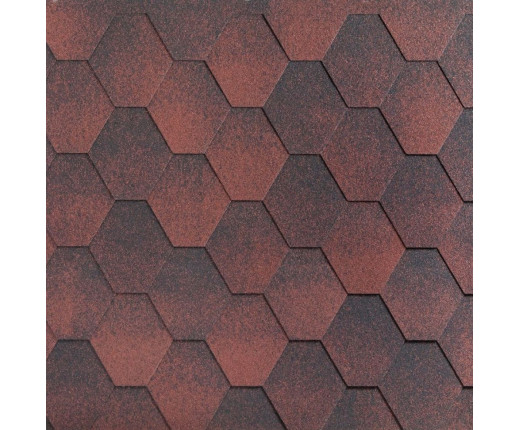 Мягкая кровля Катепал Джази Красный