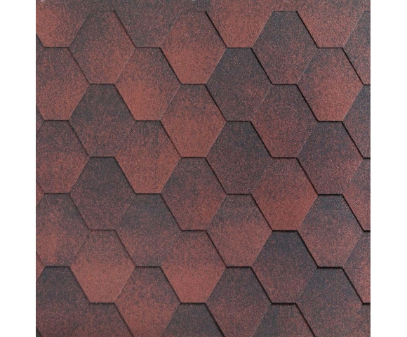 Мягкая кровля Катепал Джази Красный