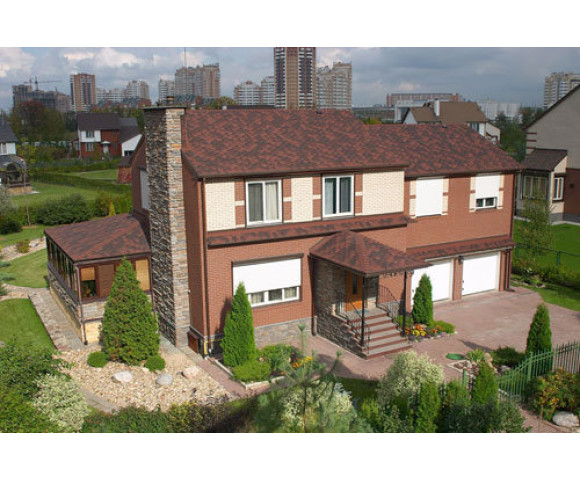 Мягкая кровля Катепал Джази Красный