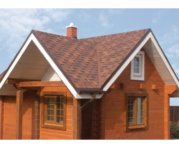 Мягкая кровля Катепал Рокки Терракота