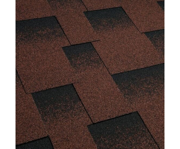 Мягкая кровля Керабит L+ Красно-черный