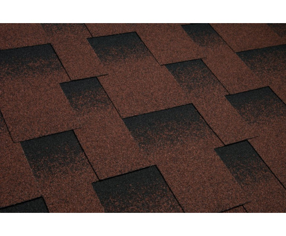 Мягкая кровля Керабит L+ Красно-черный