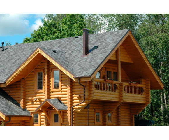 Мягкая кровля Тегола Нордлэнд Альпин Черный с отливом