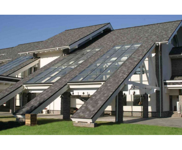 Мягкая кровля Тегола Нордлэнд Альпин Черный с отливом