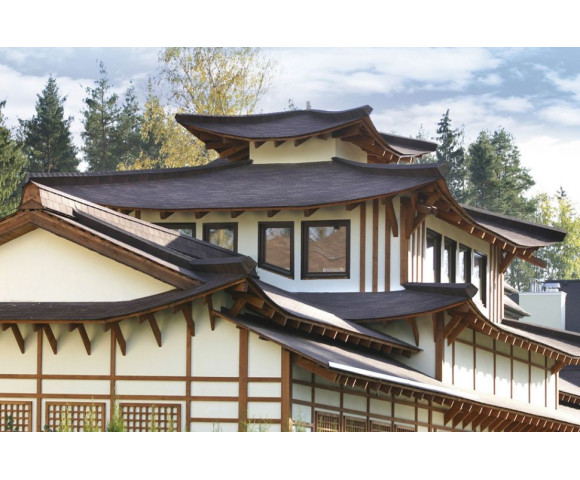 Мягкая кровля Тегола Нордлэнд Классик Темно серый