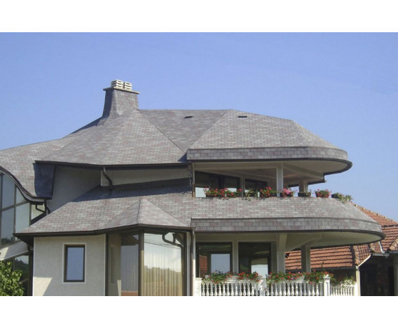 Мягкая кровля Тегола Нордлэнд Классик Темно серый