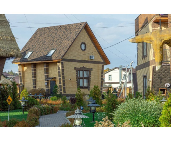 Финская черепица Shinglas Соната Коричневый