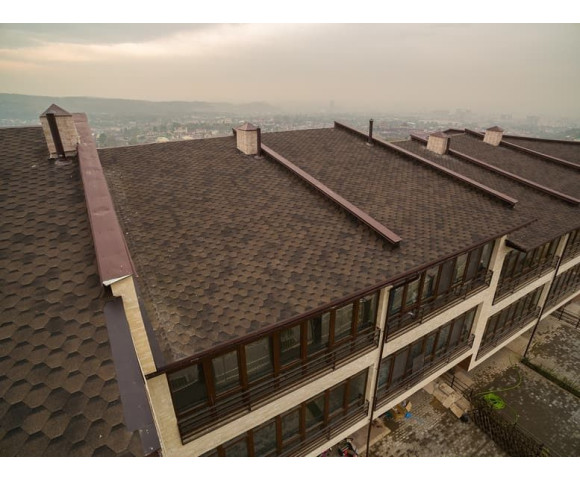 Финская черепица Shinglas Соната Коричневый