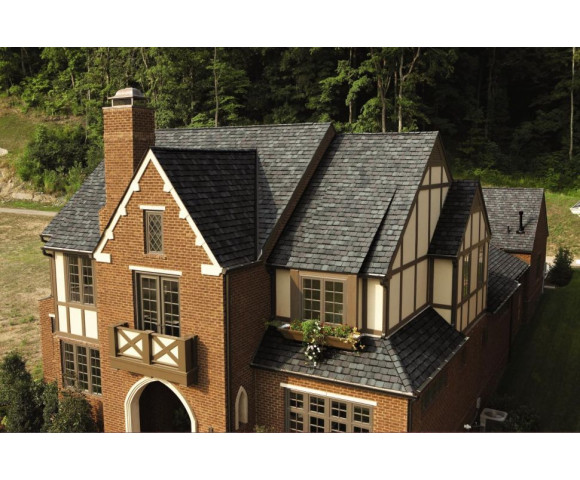Гибкая черепица Certainteed Grand Manor colonial slate