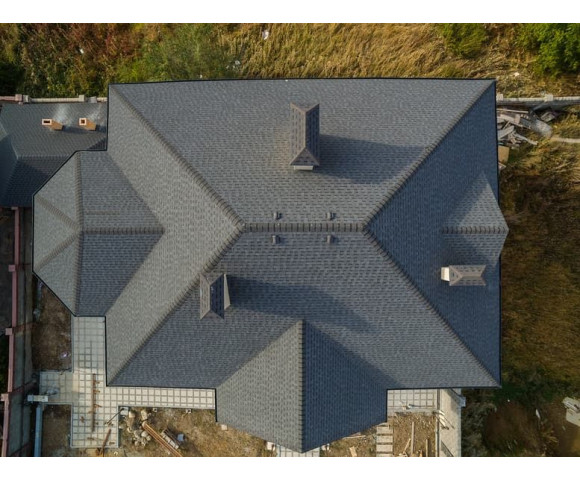 Гибкая черепица Shinglas Ранчо Серый