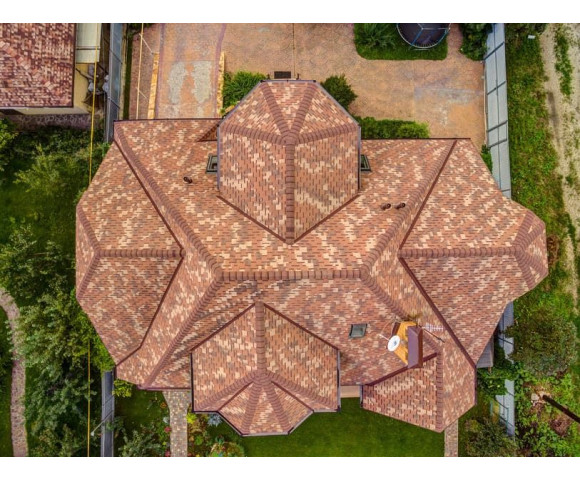 Гибкая черепица Технониколь Shinglas Фокстрот Сандал