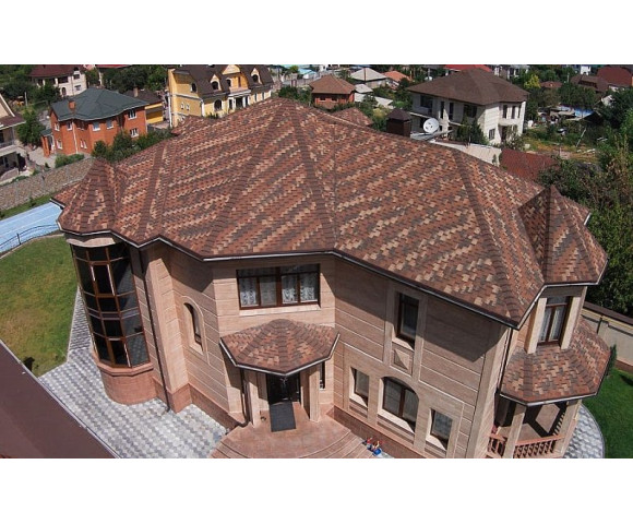 Гибкая черепица Технониколь Shinglas Фокстрот Сандал