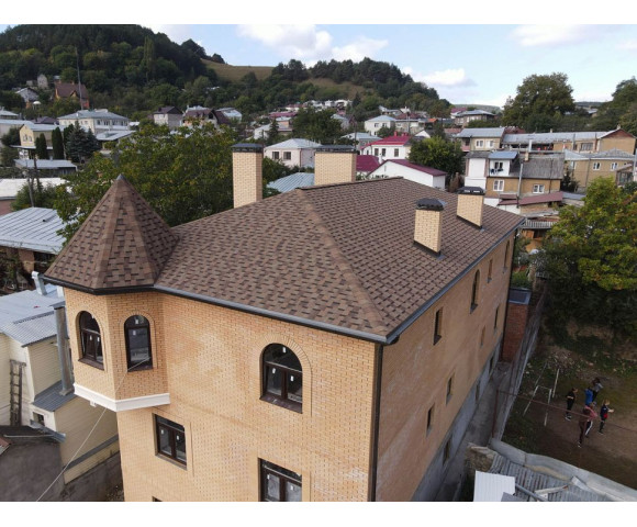 Ламинированная черепица Docke Dragon Premium Капучино