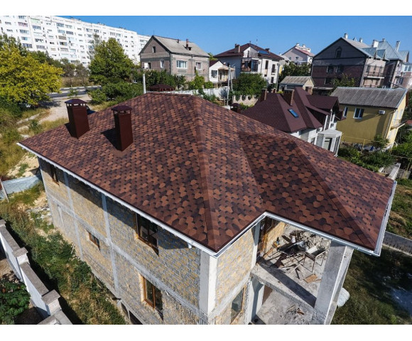 Мягкая кровля Docke Premium Шеффилд Кофе