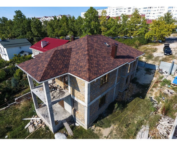 Мягкая кровля Docke Premium Шеффилд Кофе