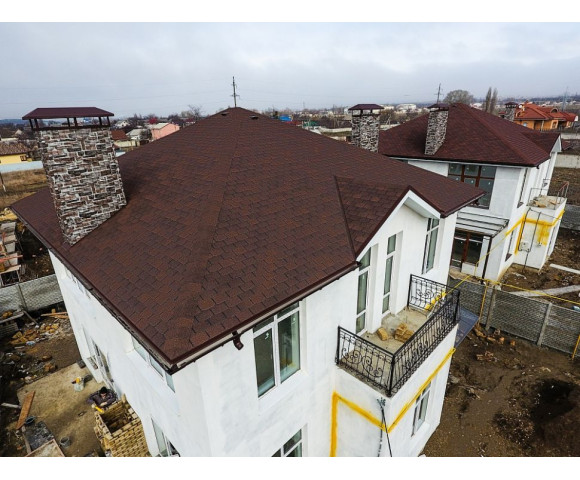 Мягкая кровля Docke Standart Крона Коричневый