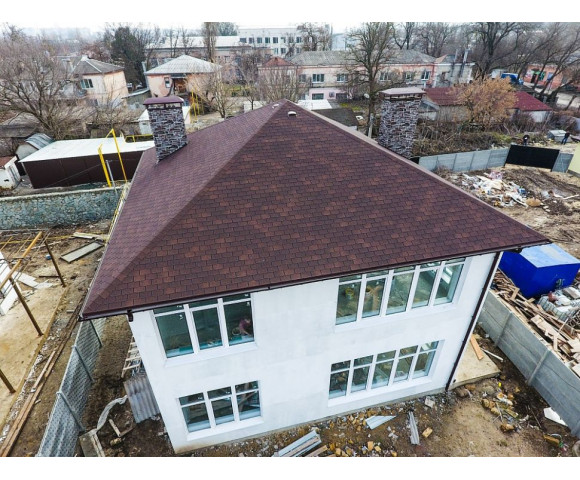 Мягкая кровля Docke Standart Крона Коричневый