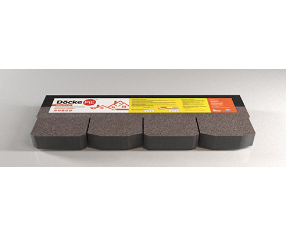 Мягкая кровля Docke Standart Крона Коричневый