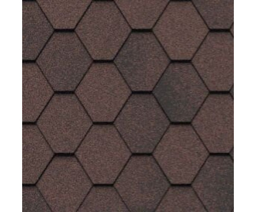 Мягкая кровля Икопал Плано Антик Коричневый